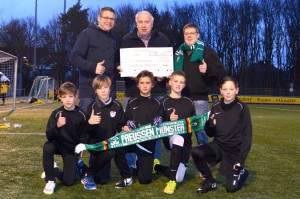 Spendenübergabe SCP Youngstars